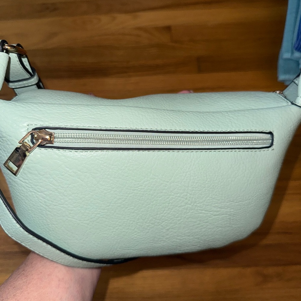 Light Blue Crossbody Bag - Picture 4 of 10
